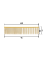 So Posh Metal Comb Large