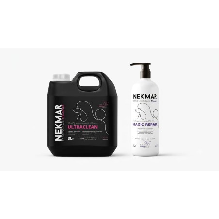 Nekmar Kit Ultraclean e Magic Repair