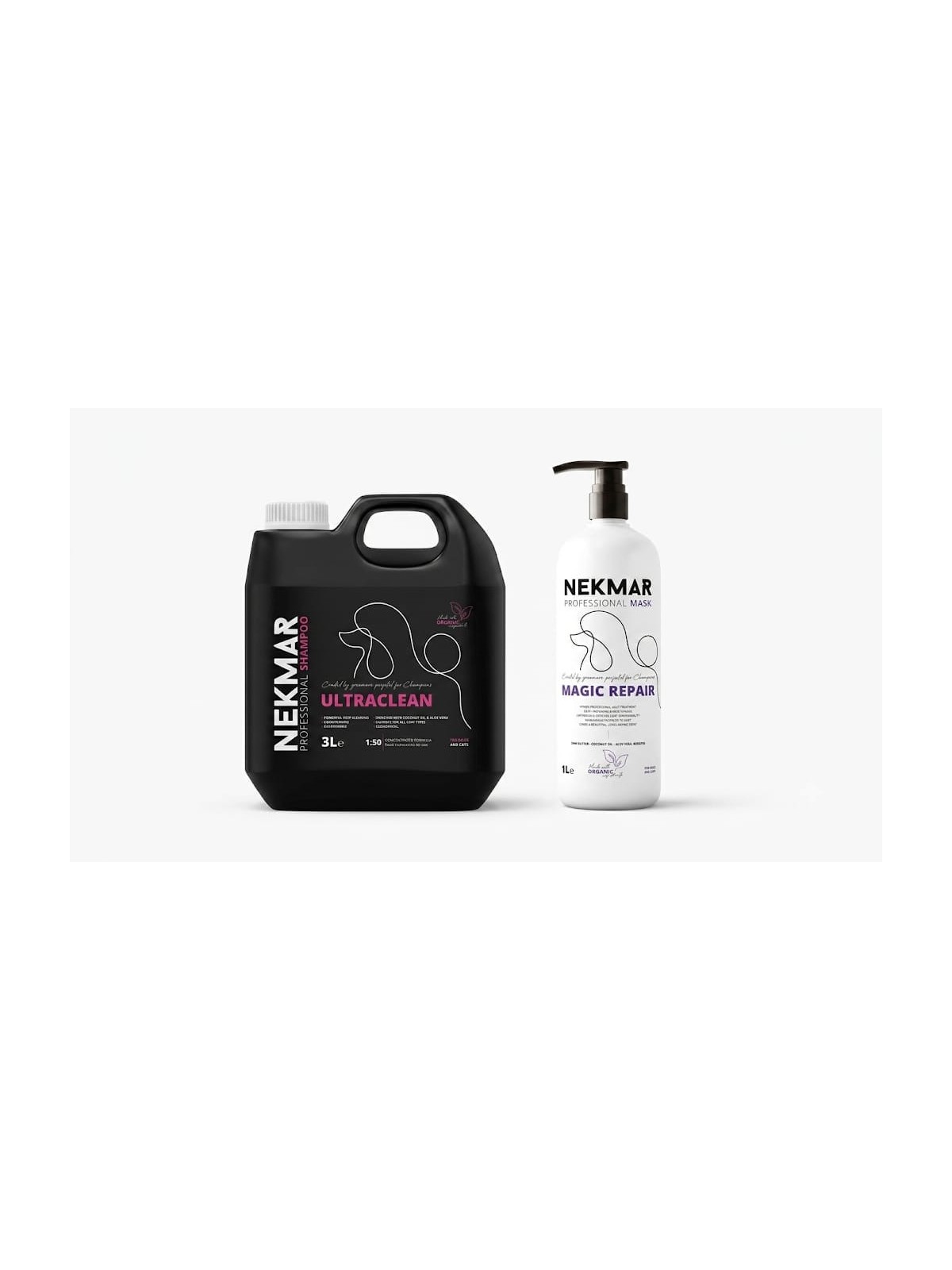 Nekmar Kit Ultraclean e Magic Repair