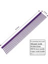 Pet Grooming Comb Copper Handle 24,8cm