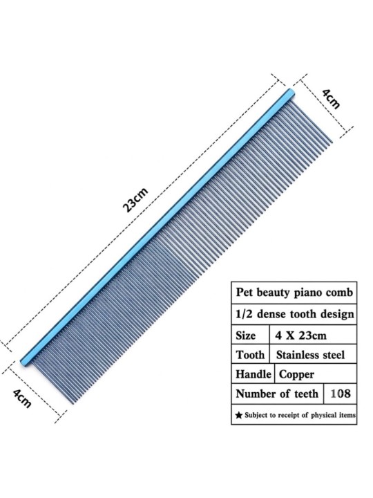 TibiGroom Pettine da taglio